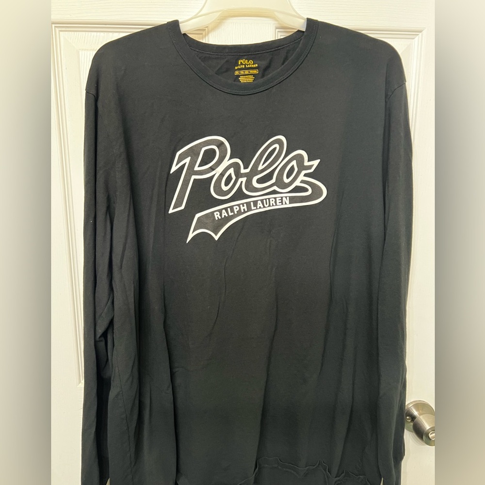Polo by Ralph Lauren Black Long Sleeve Tee